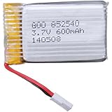 アップグレード SYMA X5C X5 3.7V 600MAH 25C LIPO バッテリー
