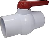 LDR 024 BV-4 4-Inch PVC Slip Ball Valve [並行輸入品]