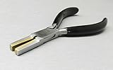 真鍮Jaw Pliers Flat Nose Plierソフト真鍮Lined Jaws Forming Holding Flattening Bending