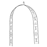 国華園 鉄製アーチ・キューピット 1個 幅140×奥行36×高さ225(cm) パイプ径14mm 鉄製 アイアン バラアーチ