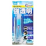 セメダイン(Cemedine) EXクリア 接着剤 強透明 19ml 紫外線に耐え、透明が続く CA-120
