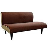 日本製コンパクトカウチ (ブラウン)