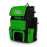 Boombah Rolling Superpack野球/ソフトボールギアバッグ – 23 – 1 / 2 " x 13 – 1 / 2 " x 9 – 1 / 2 " – 52色伸縮ハンドルと – H