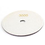 4.9 "ダイヤ白紫3000グリット花崗岩グラインダーダイヤモンド研磨パッド