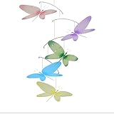 Dragonfly Mobile Sparkle Nylon Mesh Dragonflies Mobiles Decorations Decorate Baby Nursery Bedroom, G