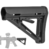 良品武品 MOEストック カービンストック レプリカ 軽量 強化ポリマー製 BK ブラック