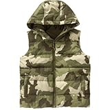 クレイジーエイト Crazy 8/ カモパッファベスト オリーブ カモ アウターベスト L【並行輸入】