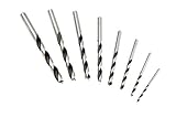 Fisch FSF-328094 3 - 10mm Set of Chrome Vanadium Brad Point Drill Bits, 8-Piece [並行輸入品]