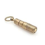 2 Size Cigar Punch Bronzy Zig-Zag Carving with Round Buckle by JIFENG