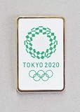 東京2020オリンピック　ピンバッジゴールドグリーン