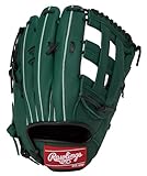 【Amazon.co.jp 限定】ローリングス(Rawlings) 野球用 グラブ グローブ 軟式/ソフトボール兼用 大人用 PLAY MAKER プレイメーカー [外野手用] GRXPMB88 ダークグリーン サイズ 12.5 インチ ※右投げ用