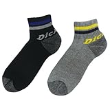 ディッキーズ ロークルーソックス 2足入り D-3225 カラーミックス F
