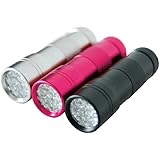 ジェルネイル用UVライト ペン型LEDライト Shanti Mobile LED ペン型ポータブルLEDライト カラー：シルバー 携帯用ハンドライト