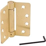 NationalブランドAlternative cps4040-r-us4春ヒンジ、4 " x 4インチ、サテン真鍮 – 805432