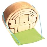 Grimm's Spiel & Holz Design（グリムス社）積み木のドールハウス ナチュラル【GRI-10882】