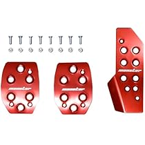 Amazon | MONSTER SPORT スポーツフットレスト レッド ジムニー[JB64W