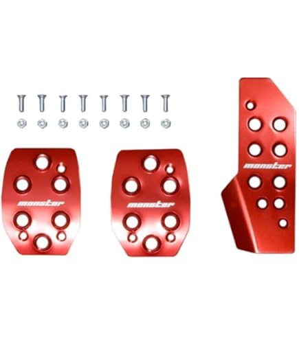 Amazon | MONSTER SPORT スポーツフットレスト レッド ジムニー[JB64W