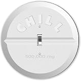 Rikki Knight RND-LSPS-106 Chill Pill Round - Single Toggle Light Switch Plate [並行輸入品]