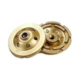 Diamond Products Core Cut 07429 4-Inch Double Row Standard Gold Segmented Cup Grinder [並行輸入品]