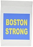 3Dローズ EvaDane ‐ 引用 ‐ Boston Strong(ボストンよ、強くあれ)の文字 - 旗 - ガーデンフラッグ 30.5 x 45.7cm (12 x 18インチ) - fl_113