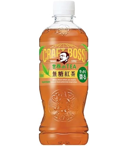 Suntory サントリー クラフトボス 無糖紅茶 500ml×24本