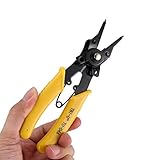 4 in 1 Circlip Pliersフレキシブルヘッドサークリップペンチサークリップコンビネーションリングハンドツールセット