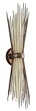 Troy Lighting Blink 30"W 4-Light Outdoor Wall Light - Light Cottage Bronze Finish with Matte Opal Gl