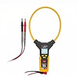 デジタルマルチメーター 携帯用 ACフレキシブルクランプメーター スマート LCDディスプレイ 電圧電流抵抗周波数測定 PM2019S