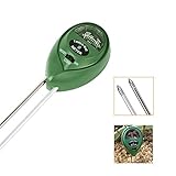 3-in-1 Soil Moisture Meter, Light and PH acidity Tester, Plant Tester, Great For Garden, Farm, Lawn,