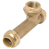 Reliance Worldwide u3482lfa 1 / 2 x 1 / 2 × 1 / 2インチ。FIPセンタースリップパイプティー、鉛フリー 1/2-Inch x 1/2-Inch x 1/
