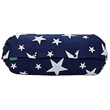 acortile 抱っこひも収納カバー M 日本製 【紺星スター×デニム】 90日保証 リバーシブル 裏生地デニム シッカリ生地