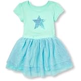 THE CHILDREN'S PLACE(ザ・チルドレンズプレイス) ショートスリーブインベリッシュスターレイヤーメッシュドレス ワンピース 4歳【並行輸入】