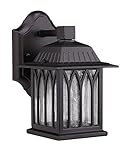 Chloe Lighting CH0164-ORB-OSD1 6.5-Inch Tall Transitional 1-Light Oil Rubbed Bronze Outdoor Wall Sco
