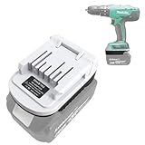 マキタ互換品 プロからDIY ライトバッテリー 18V Li-ion バッテリー変換アダプター Bシリーズ→Gシリーズ 軽量100g リチウムイオン ※ 本体のみ バッテリー 充電器 別売り (マキタBからマキタG)