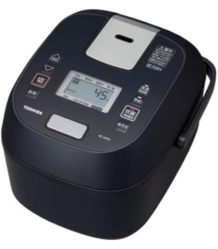 【TOSHIBA】炊飯器 RC-6XM(3.5合炊き) Amazon | 東芝 炊飯器 3.5合 一人暮らし IHジャー炊飯器 保温