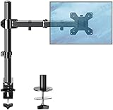 ACTOP PCモニターアーム 液晶ディスプレイアーム 13-32インチ 1画面 耐荷重9kg モニタースタンド 自立 75x75mm