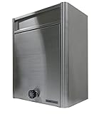 コーワソニア 戸建郵便受箱 前入れ前出し PF704H ヘアライン仕上 ダイヤル錠 ※スタンド別売