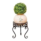 フラワースタンド，コンチネンタル 鉄の芸術 花 フレームワーク コンテナ バルコニー 地面 多層 フラワーポット シェルフ ホーム 屋内および屋外 緑大根 肉を増やす クロロフィタム 多機能 床置き 