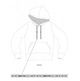 SHINee ジョンヒョン INSPIRED フード付きパーカー 白
