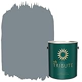 Kilz Tribute内部Eggshellペイントandプライマー1つで、1ガロン、Misty Morning ( tb-51 ) 1 Gallon, Matte TRI INT GL MATM T