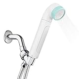 ONEVER Showerheads & # xff0 C ;ハンドヘルドFiltered取り外し可能シャワーヘッドダブルアクティブカーボンファイバーFilteration |高効率的な水浄化保護スキ