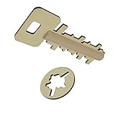 Merssavo IQテストトイズインテリジェンスデベロップメントゲームバールパズルアンロックキーマジックトリック