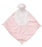 Angel Dear Pink Monkey Mini Baby Blanket by Angel Dear