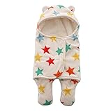 Happylifehere おくるみ 赤ちゃん 新生児 ベビー 0～12ヶ月 フリース 冬 9柄 出産祝い (M, G)