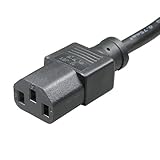 ネットメカニズム/ホームワイヤリング 電源ケーブル 片側3Pソケット-片側切り落とし 長さ3m 定格7A-125V ACJ-3S-03