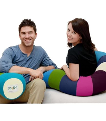 ヨギボー ロール マックス レインボー ブライト 抱き枕 ビーズ