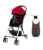 コンビ F2 AF フレイムレッド(RD) + フットマフ BR