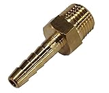 真鍮製 ホースニップル 【ネジ規格】R1/4【ホース差込口外径】6.5mm