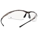 Bolle 40044 Contour Series Safety Glasses, Polycarbonate Anti-Scratch Anti-Fog Lenses, Universal, Bl