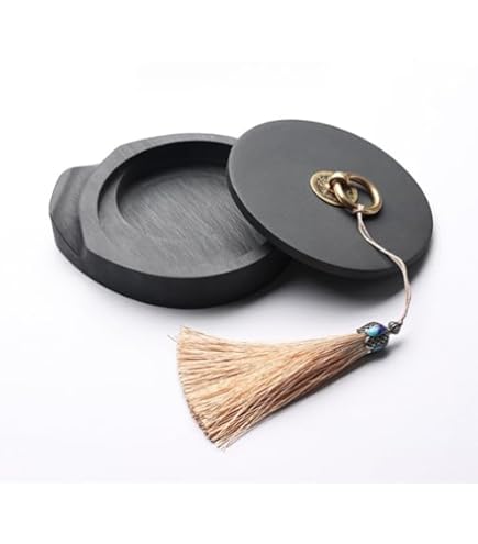 硯　文房用具 Amazon | 呉竹 書道用硯 ぼくちすずり 4.5平 HC15-45S